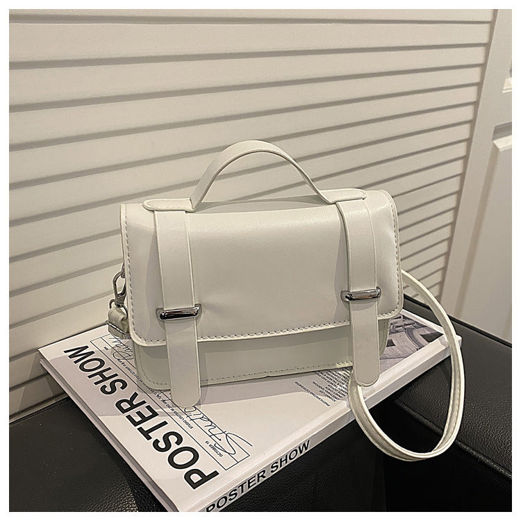 Niche Versatile Square Mini Bag For Women 2025 Solid Color