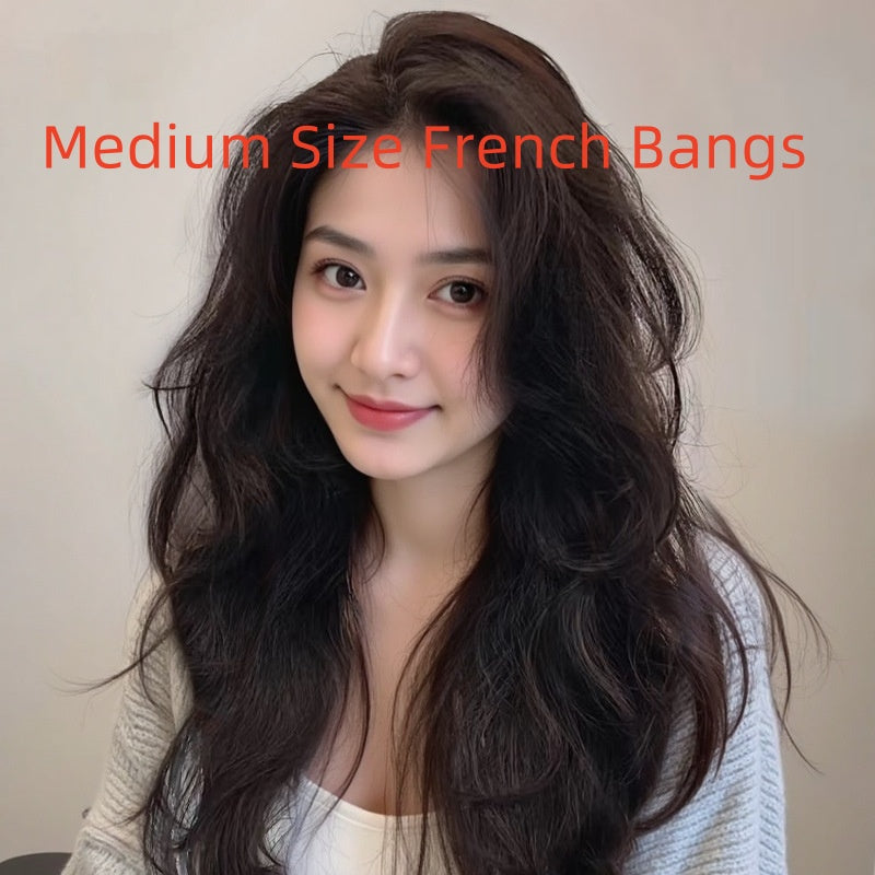 Long Curly Full Human Hair Full-head Wig