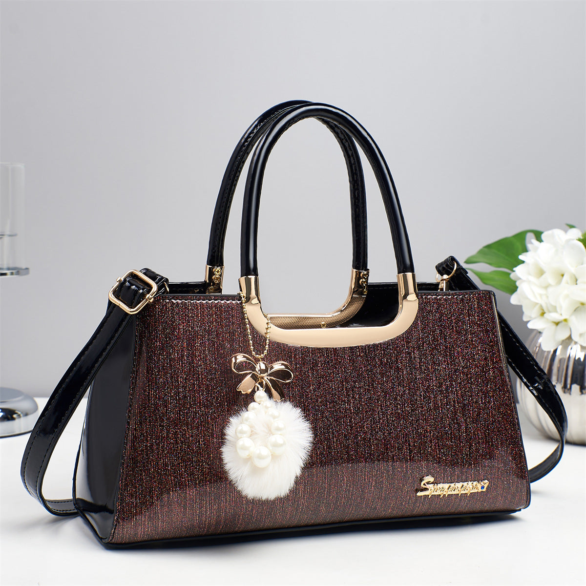 Korean-style Simple All-match Shoulder Crossbody Bag For Women