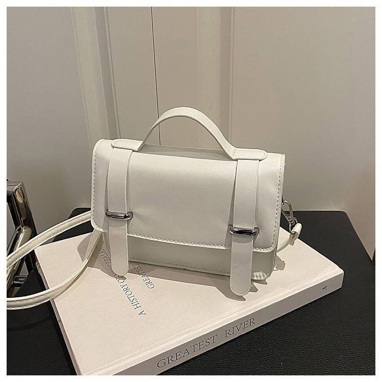 Niche Versatile Square Mini Bag For Women 2025 Solid Color